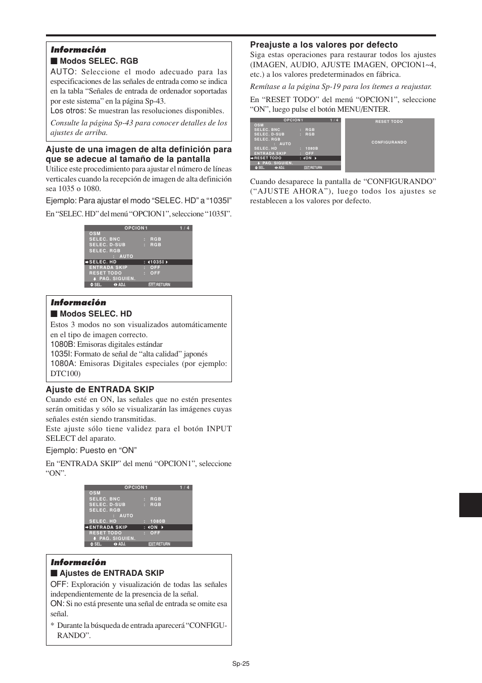 NEC PX-60XM5A User Manual | Page 125 / 203