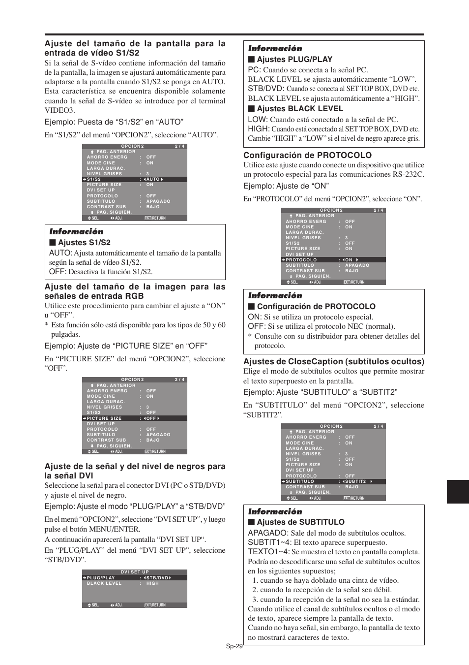 NEC PX-60XM5A User Manual | Page 129 / 203