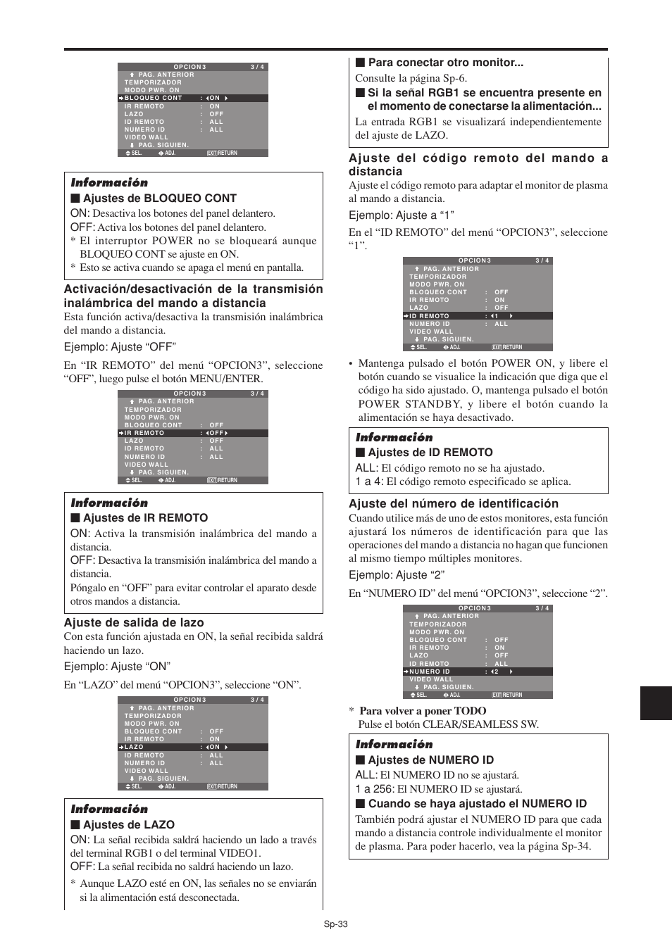 NEC PX-60XM5A User Manual | Page 133 / 203