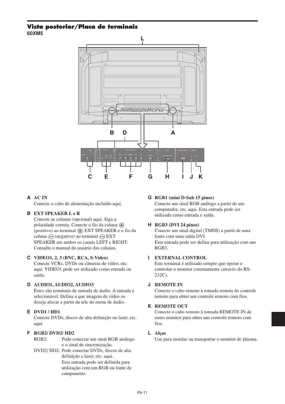 NEC PX-60XM5A User Manual | Page 161 / 203