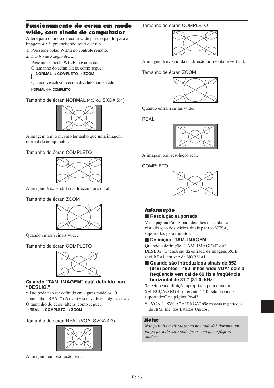 NEC PX-60XM5A User Manual | Page 165 / 203