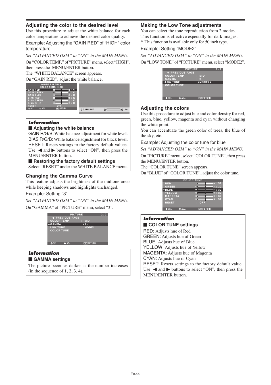 NEC PX-60XM5A User Manual | Page 23 / 203