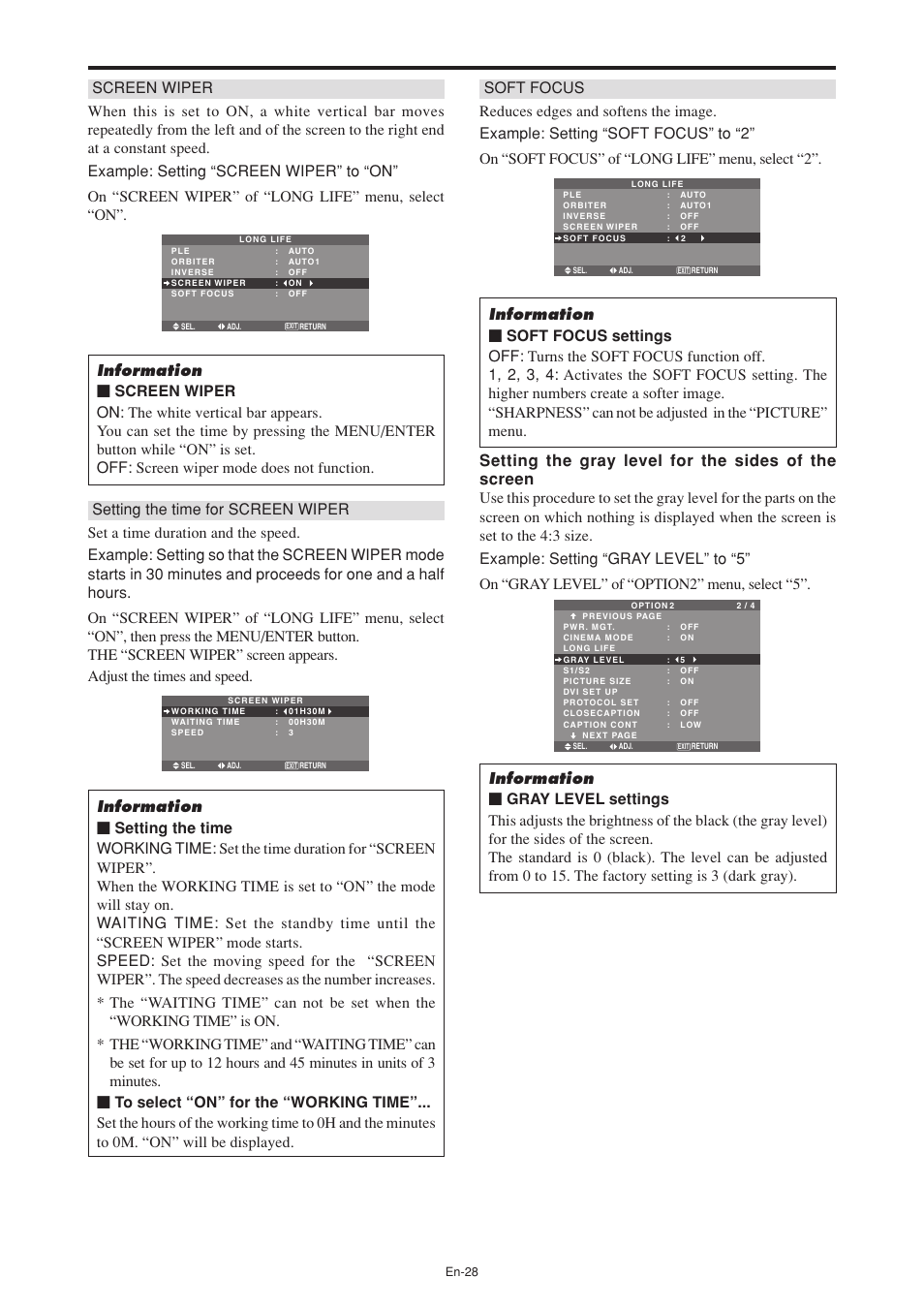 NEC PX-60XM5A User Manual | Page 29 / 203