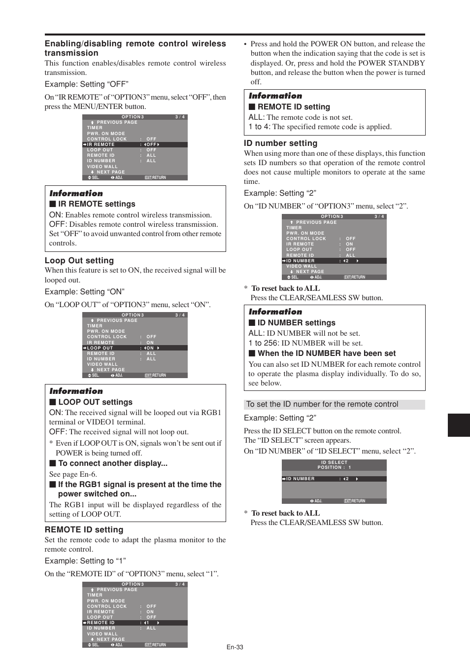 NEC PX-60XM5A User Manual | Page 34 / 203