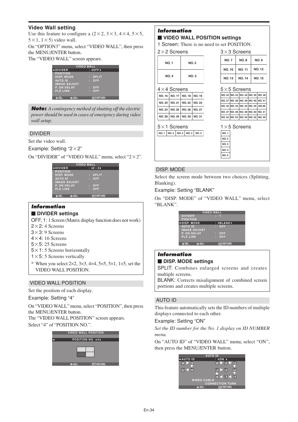 NEC PX-60XM5A User Manual | Page 35 / 203