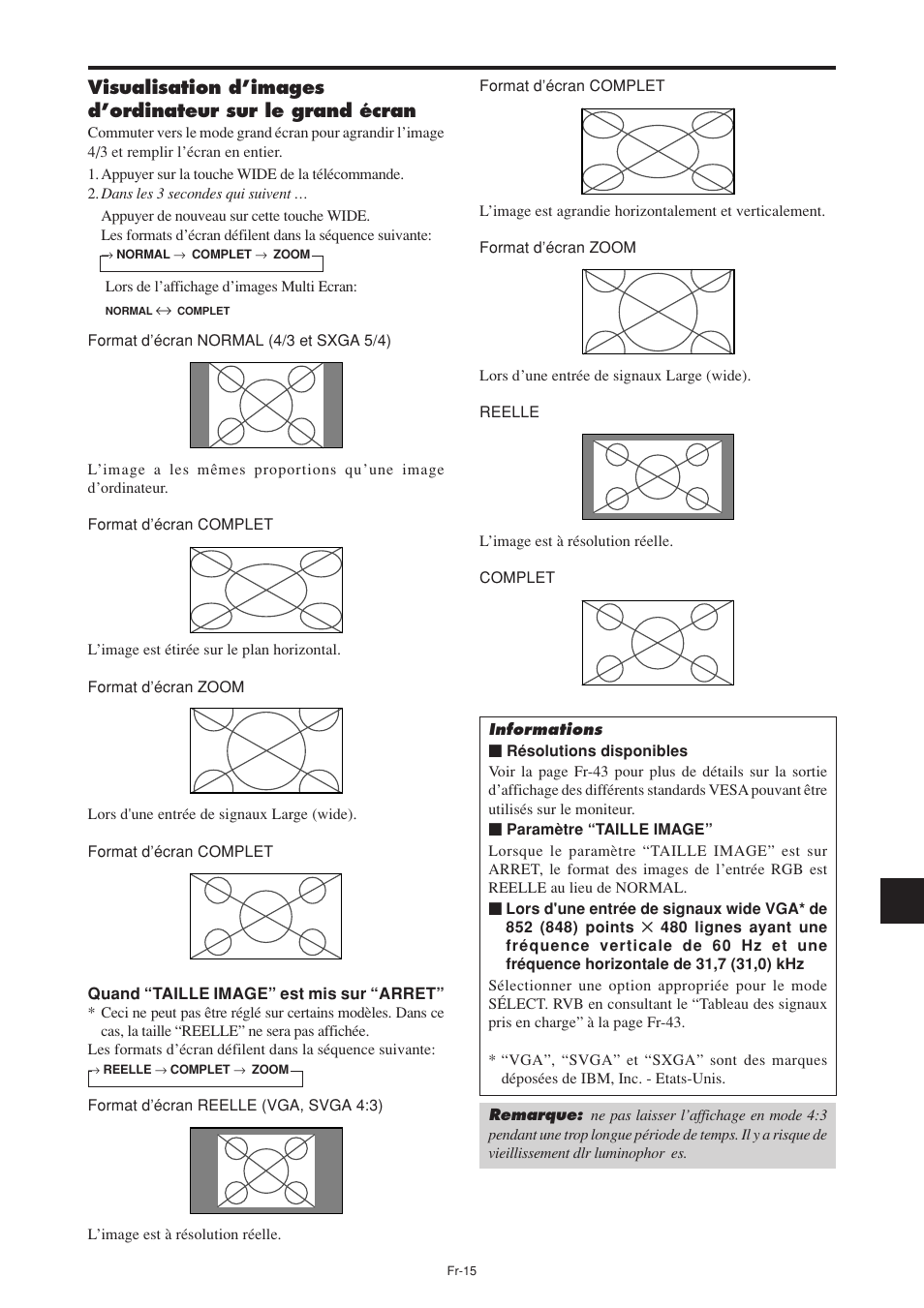 NEC PX-60XM5A User Manual | Page 65 / 203