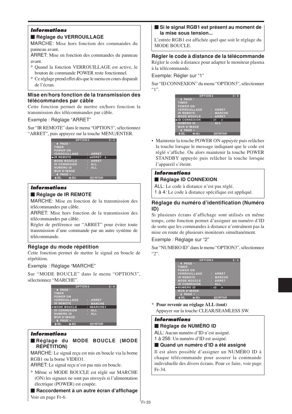 NEC PX-60XM5A User Manual | Page 83 / 203