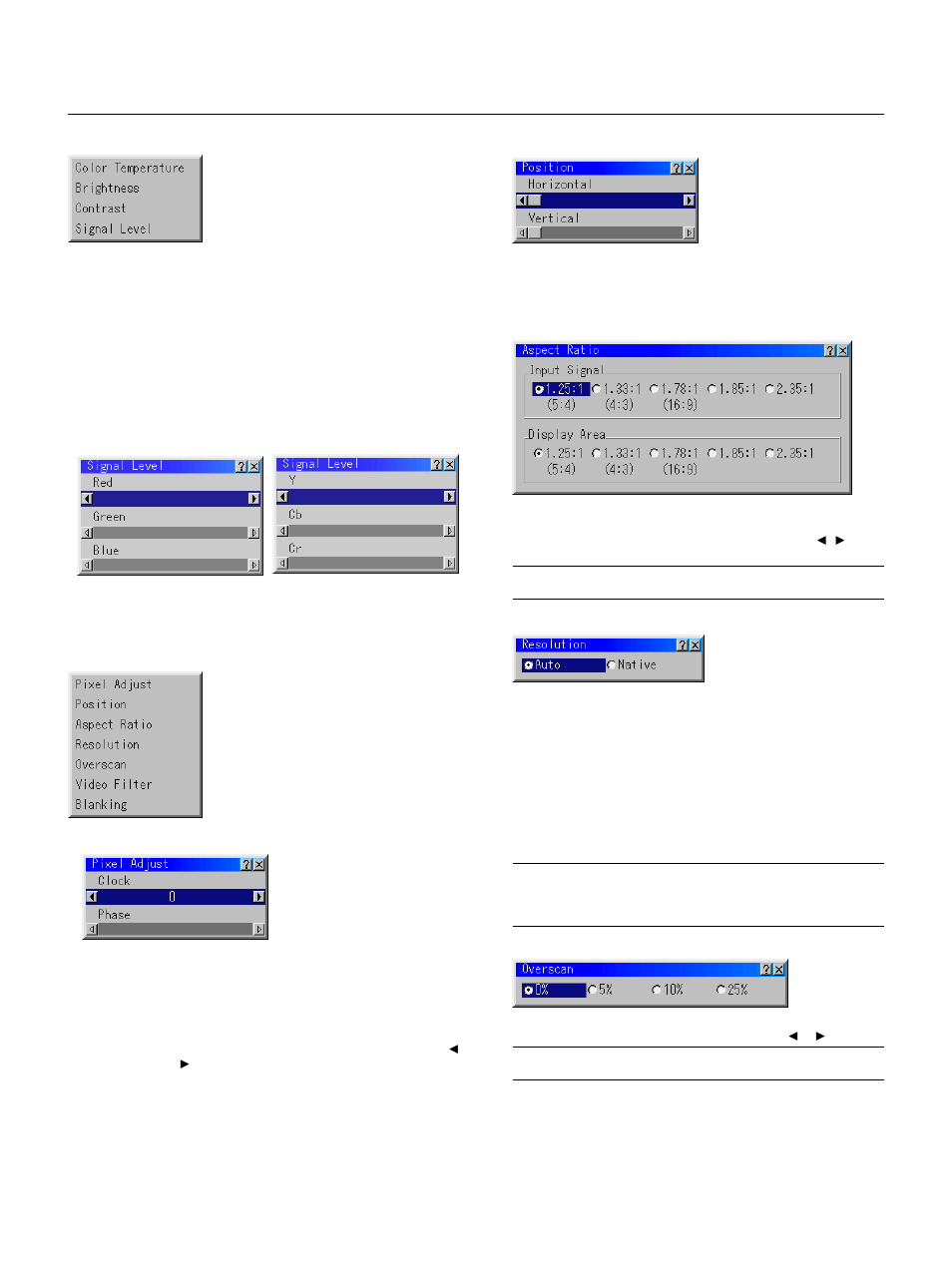 E – 43, White balance, Image | NEC GT2150 User Manual | Page 53 / 74