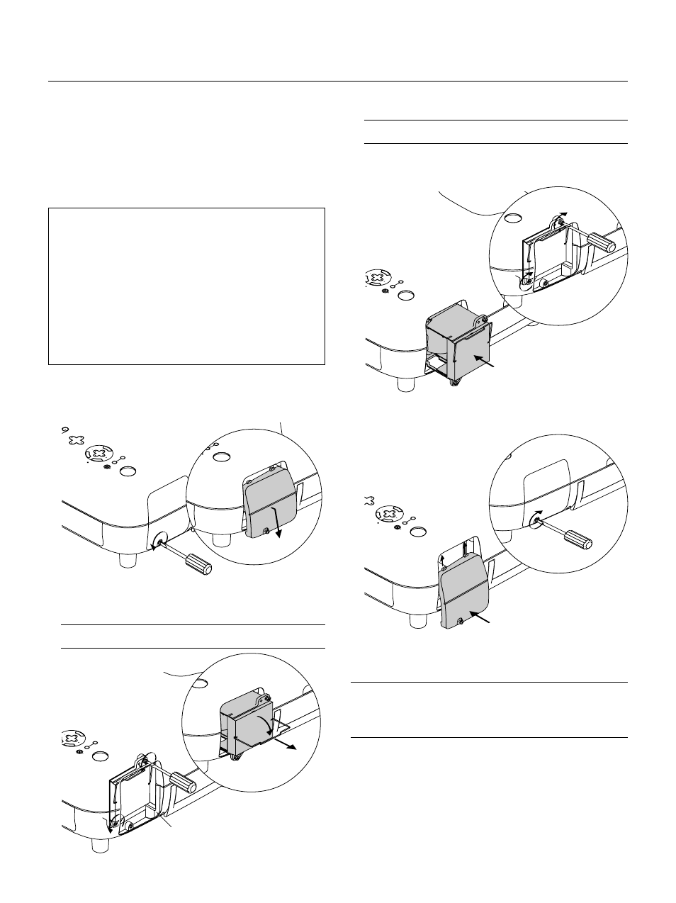 Maintenance, Replacing the lamp, E – 52 | Cancel | NEC GT2150 User Manual | Page 62 / 74