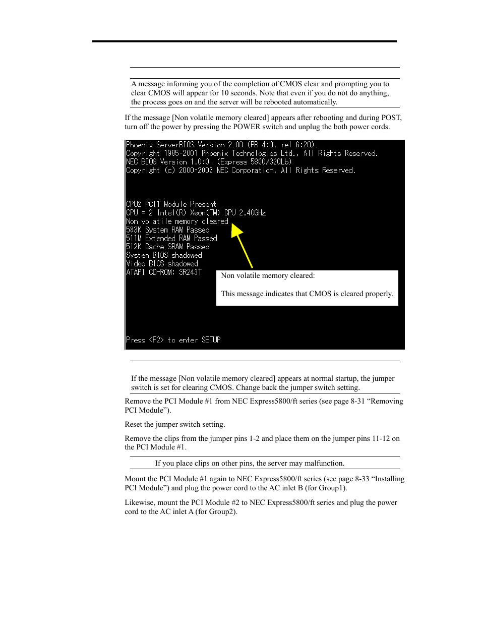 NEC Express 5800/320Lb User Manual | Page 125 / 302