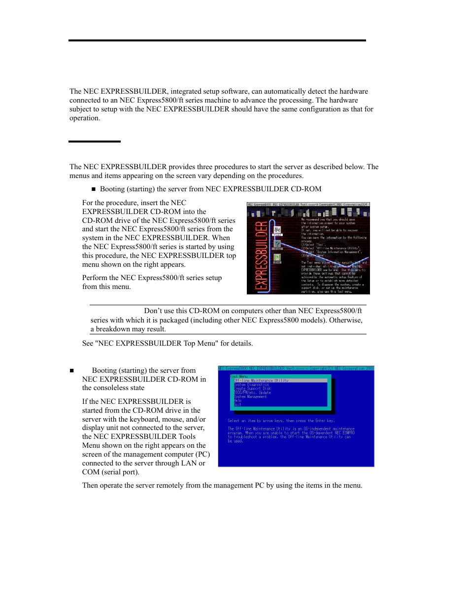 Nec expressbuilder | NEC Express 5800/320Lb User Manual | Page 130 / 302