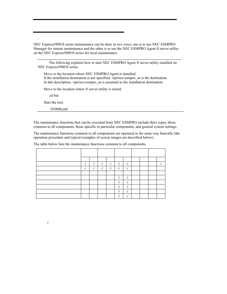 Maintenance of nec express5800/ft series | NEC Express 5800/320Lb User Manual | Page 164 / 302