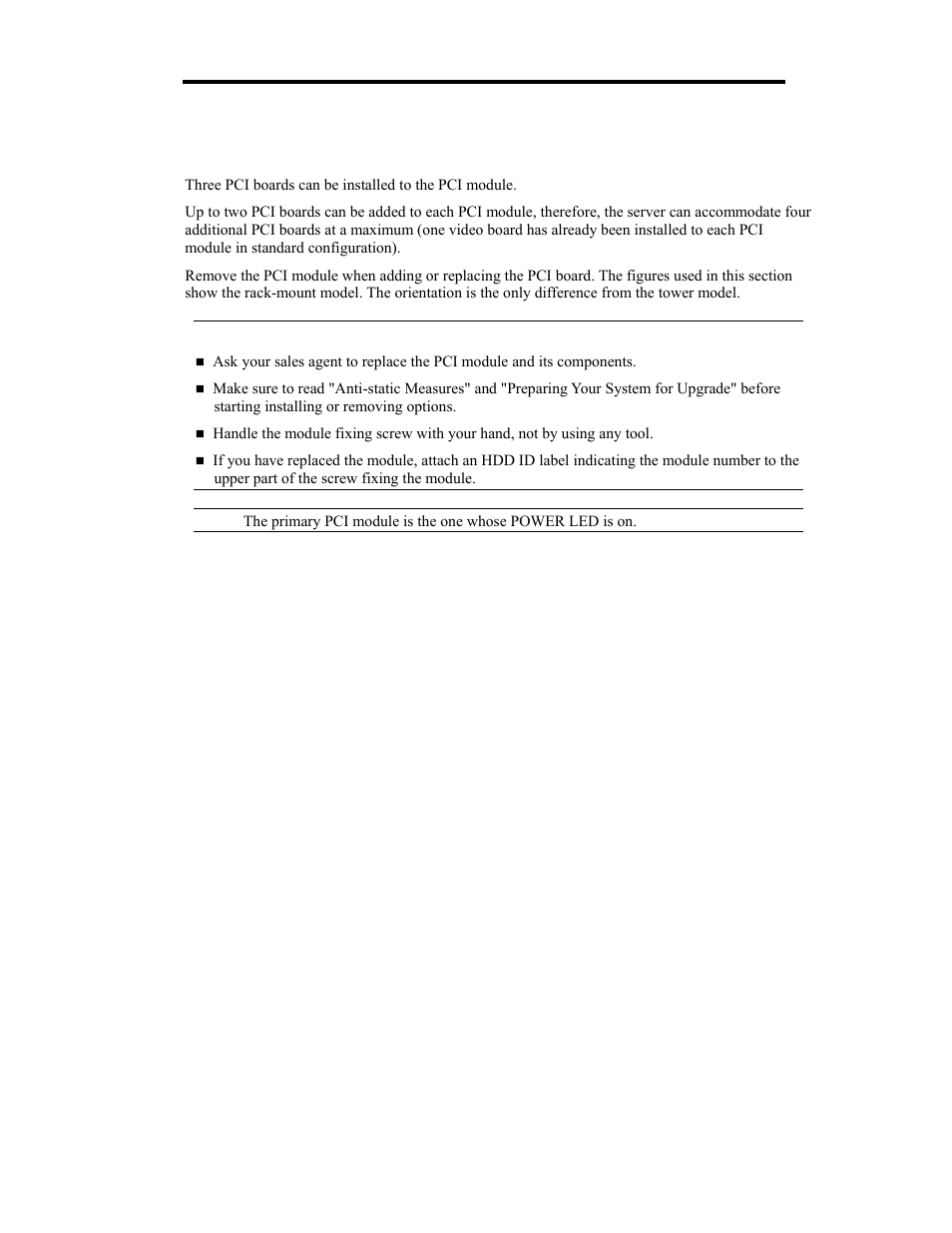 Pci module | NEC Express 5800/320Lb User Manual | Page 271 / 302