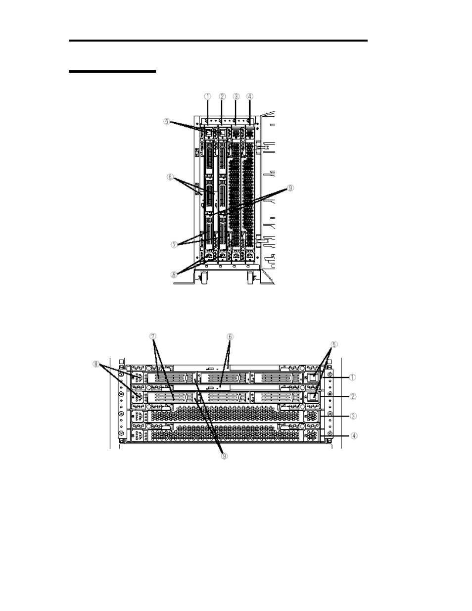Front view (inside) | NEC Express 5800/320Lb User Manual | Page 44 / 302