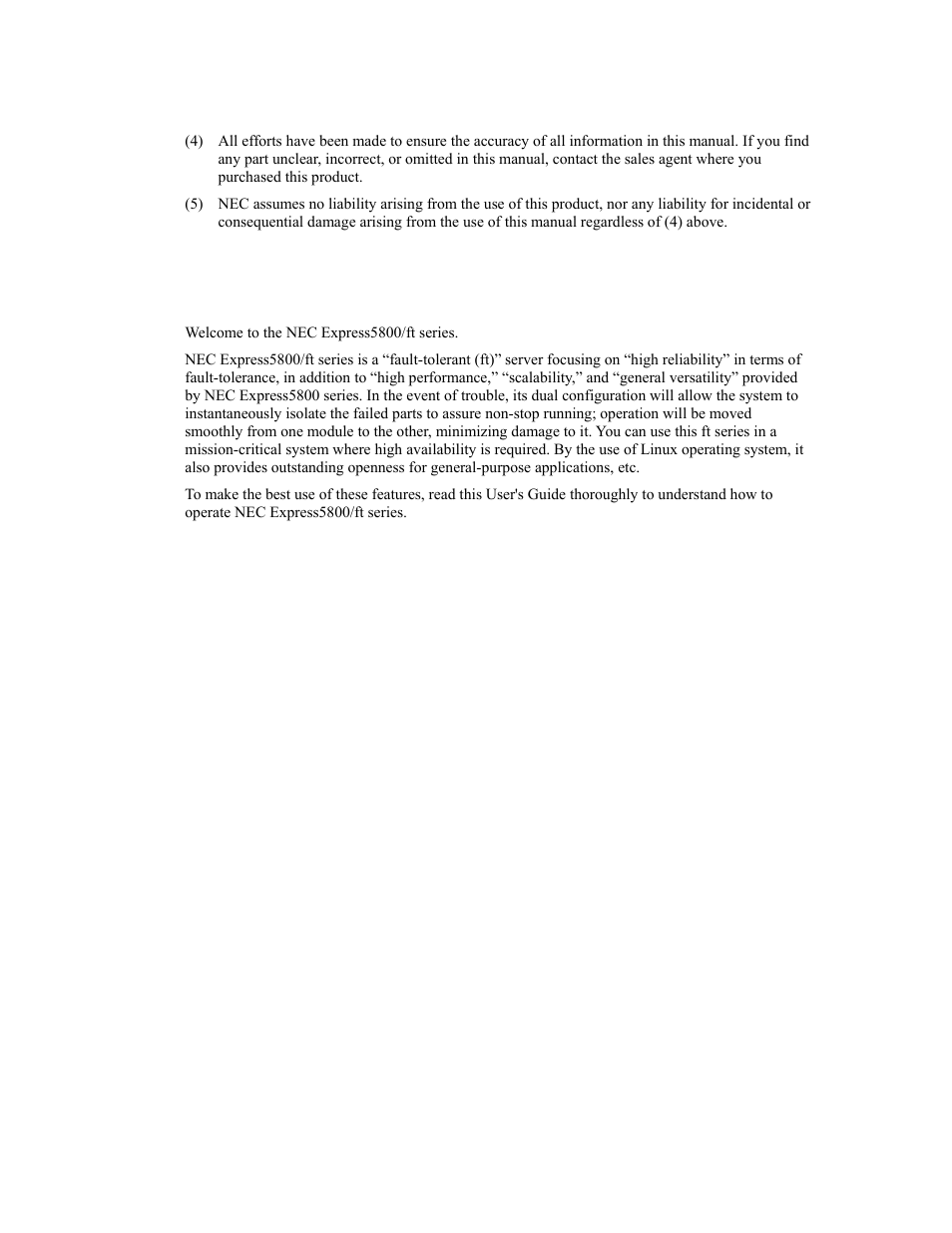 Preface | NEC Express 5800/320Lb User Manual | Page 7 / 302