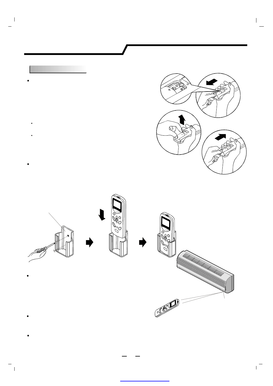 Remote controller | NEC RIH-6867 User Manual | Page 8 / 25
