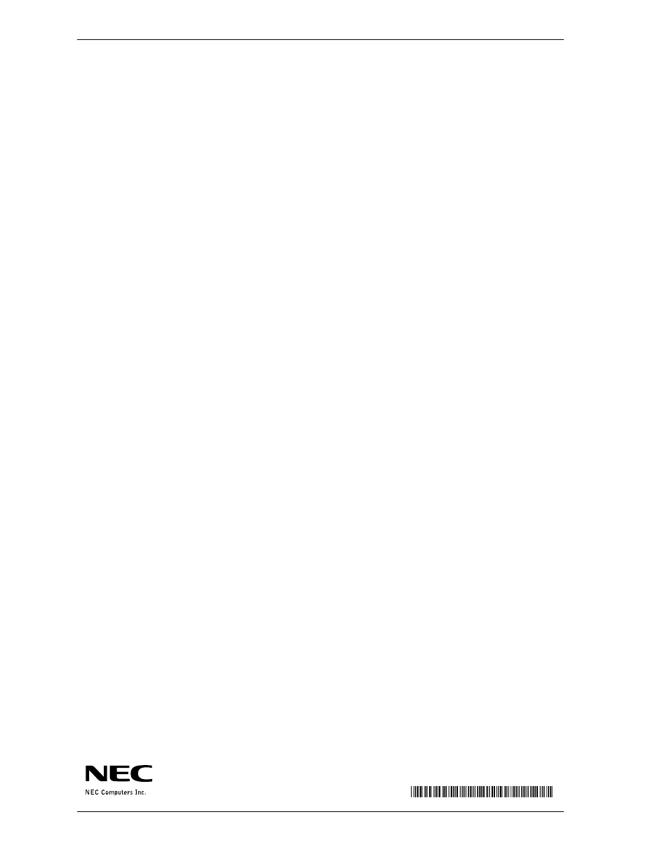 NEC Versa VX User Manual | Page 10 / 10