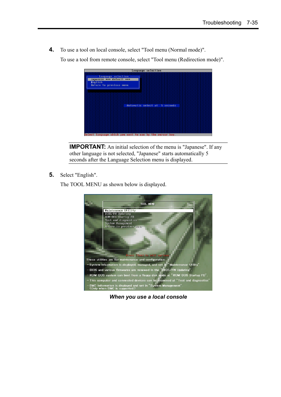 NEC EXPRESS5800/100 SERIES N8100-1635F User Manual | Page 125 / 152