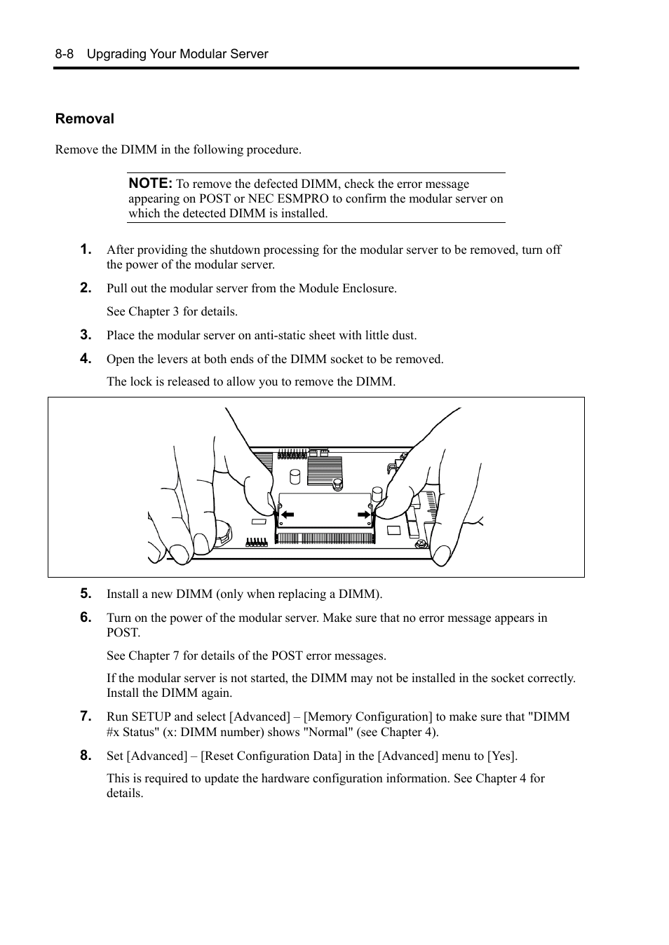 NEC EXPRESS5800/100 SERIES N8100-1635F User Manual | Page 142 / 152
