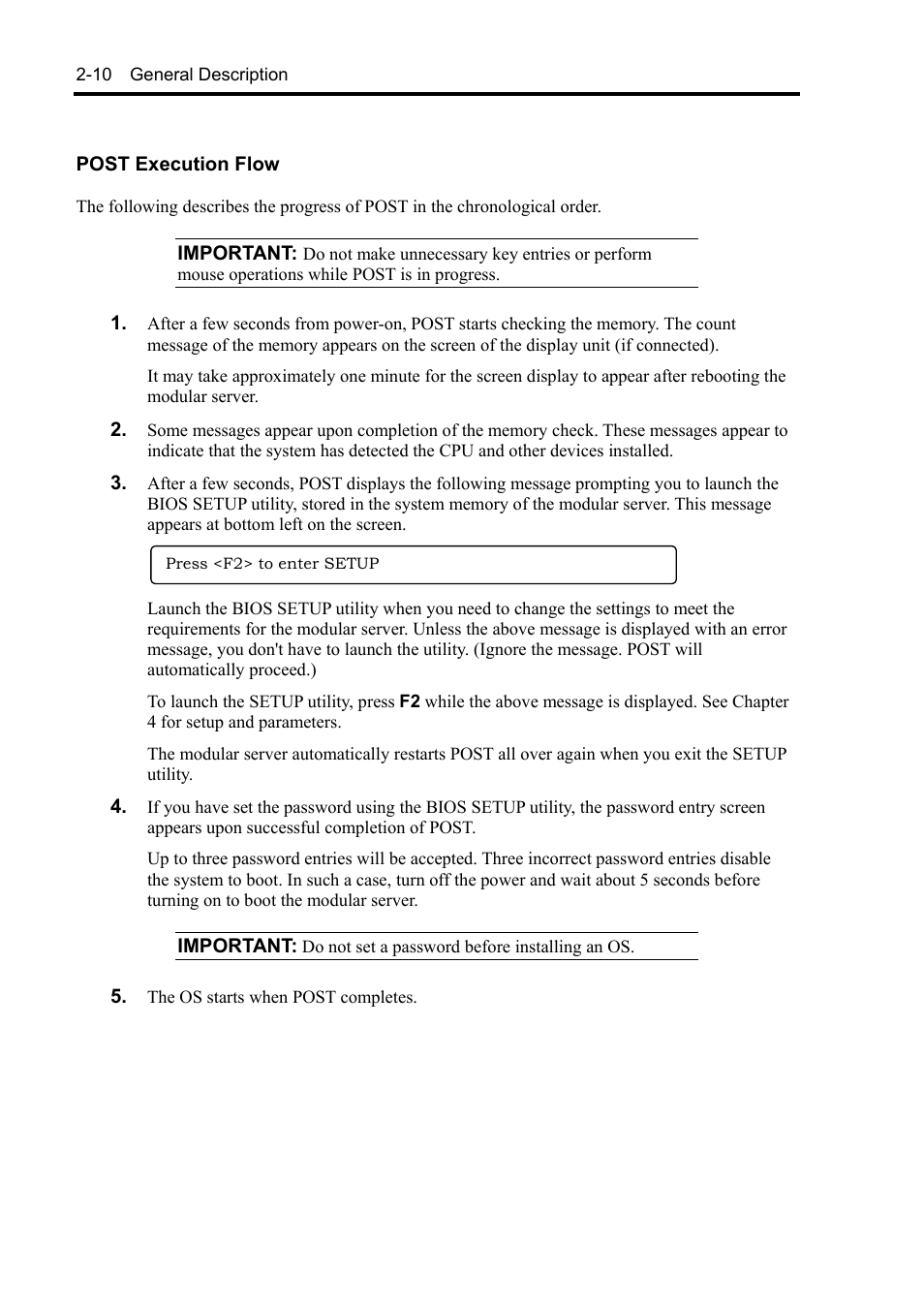 NEC EXPRESS5800/100 SERIES N8100-1635F User Manual | Page 32 / 152