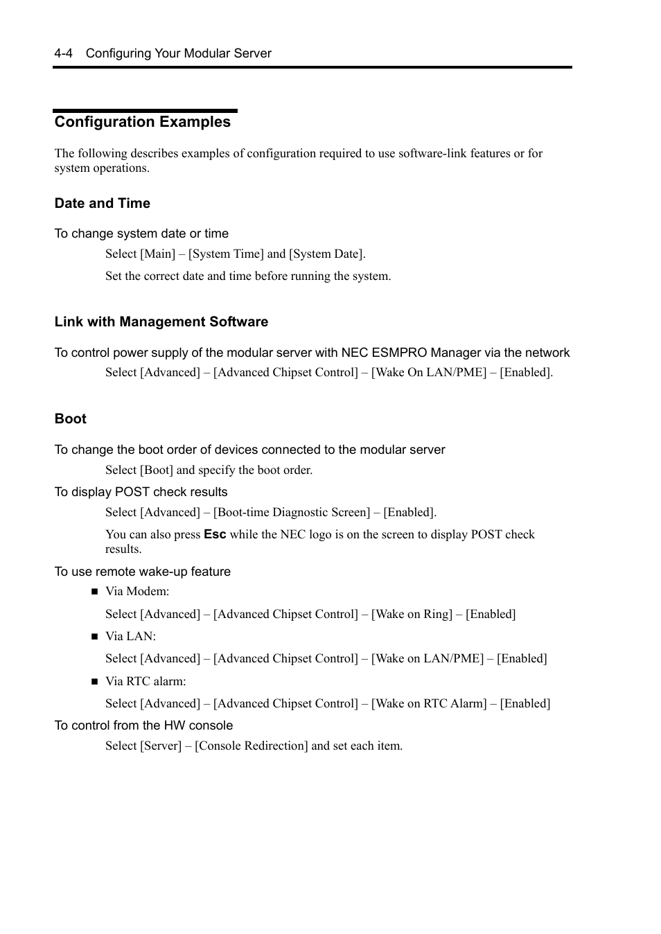 Configuration examples | NEC EXPRESS5800/100 SERIES N8100-1635F User Manual | Page 56 / 152