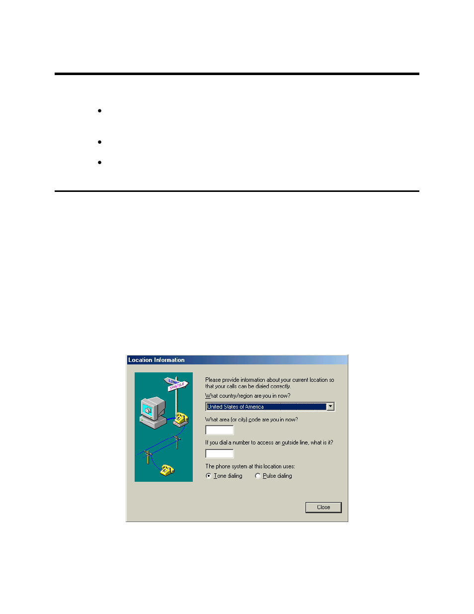 Gprs dial up settings | NEC GPRS Dial Up 1.1 User Manual | Page 17 / 27