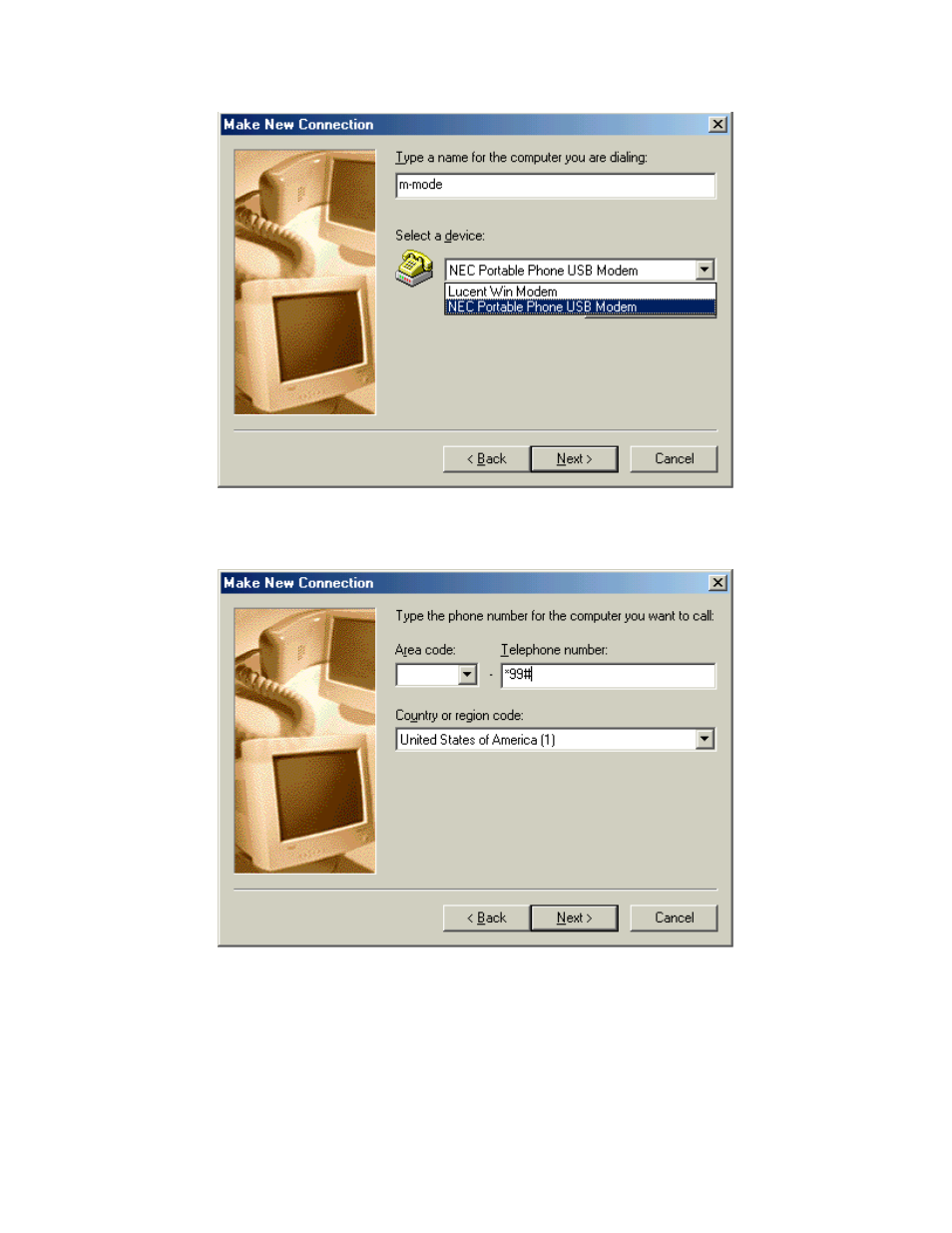 NEC GPRS Dial Up 1.1 User Manual | Page 18 / 27