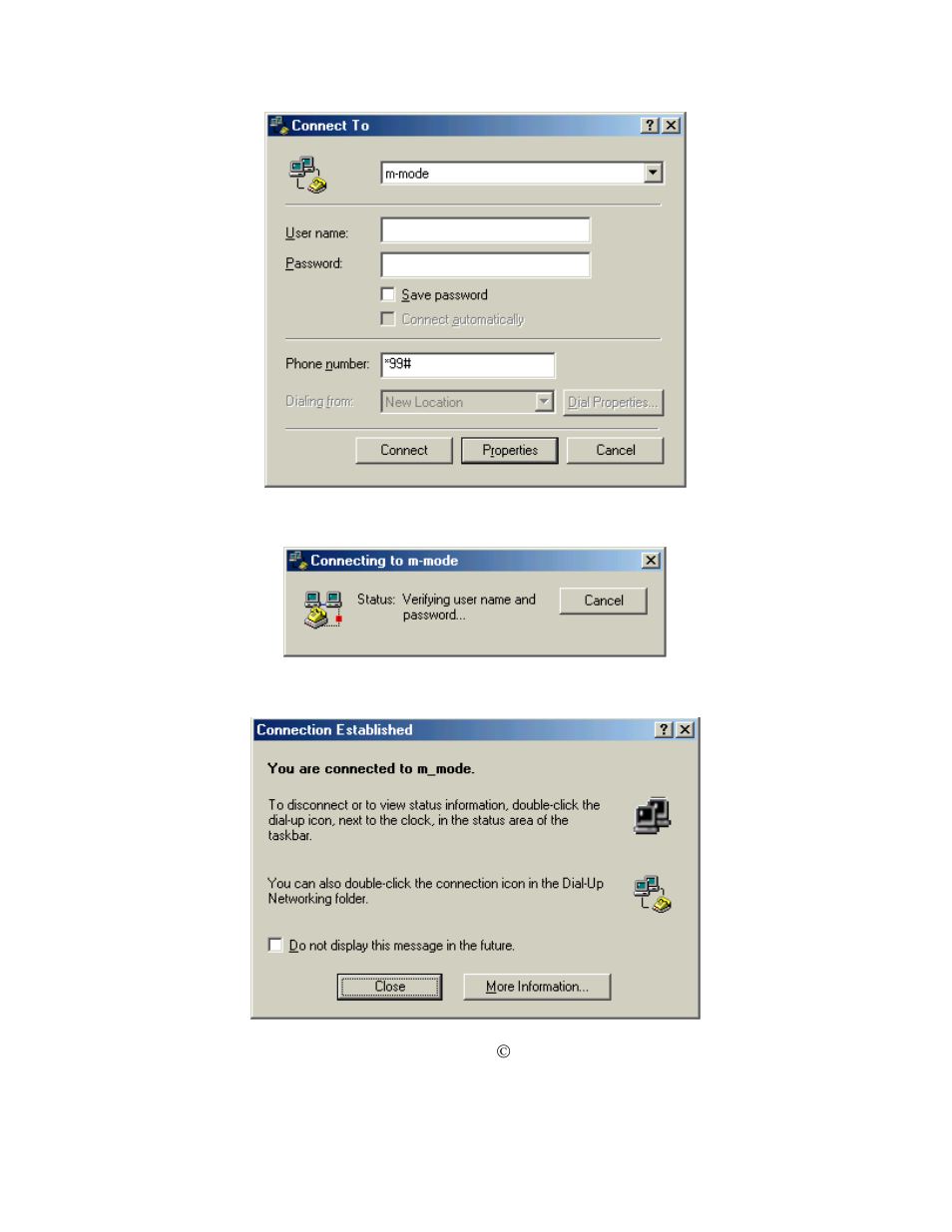 NEC GPRS Dial Up 1.1 User Manual | Page 25 / 27