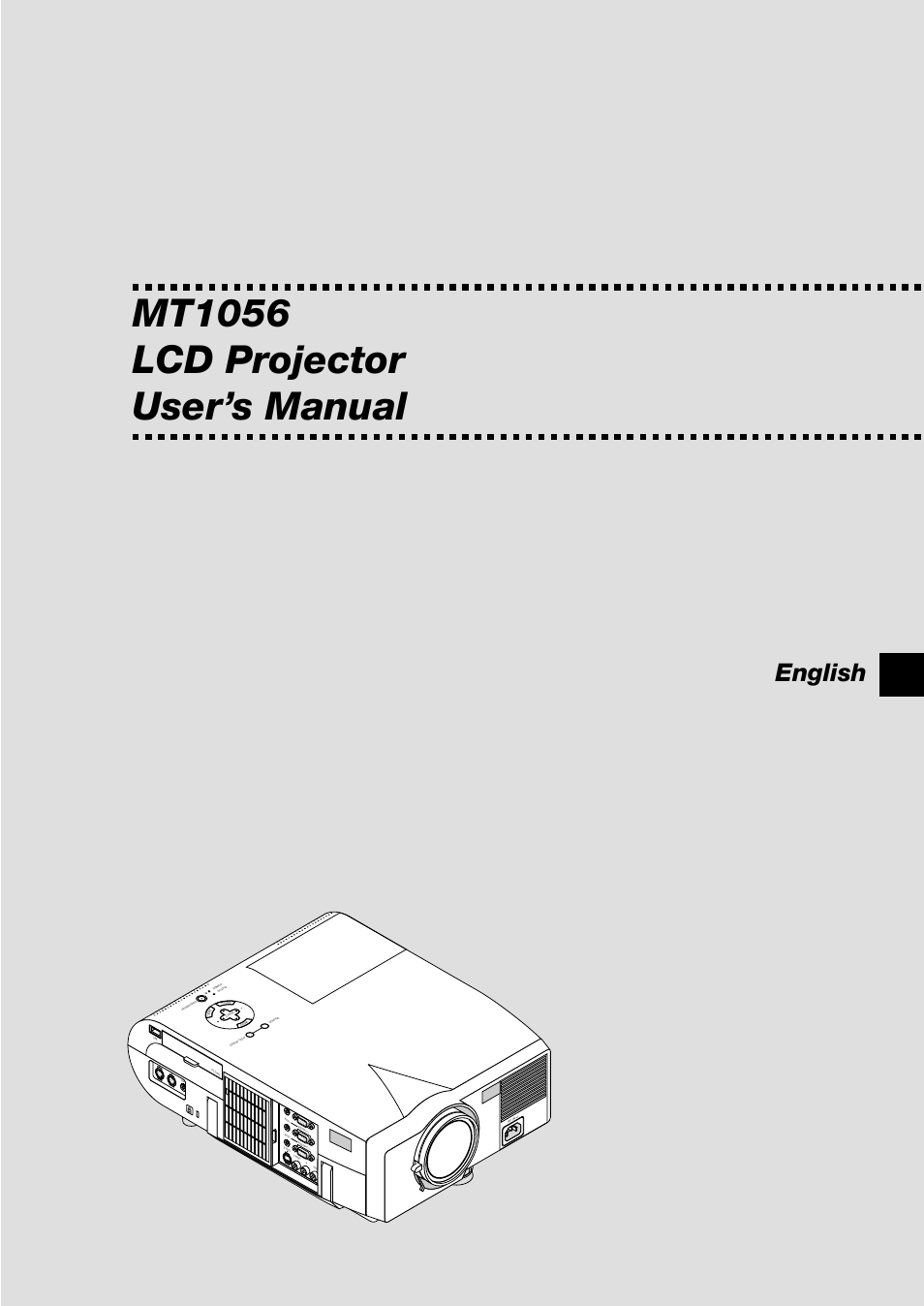 NEC MT1056 User Manual | 55 pages