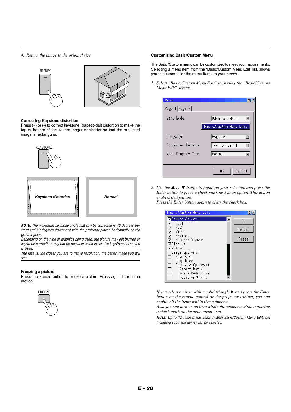 NEC MT1056 User Manual | Page 28 / 55