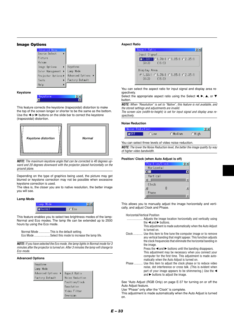 NEC MT1056 User Manual | Page 33 / 55