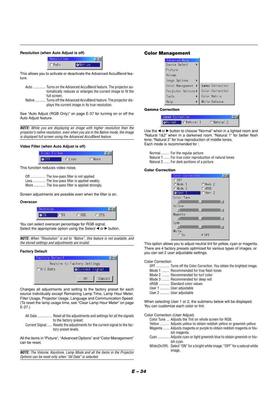 NEC MT1056 User Manual | Page 34 / 55