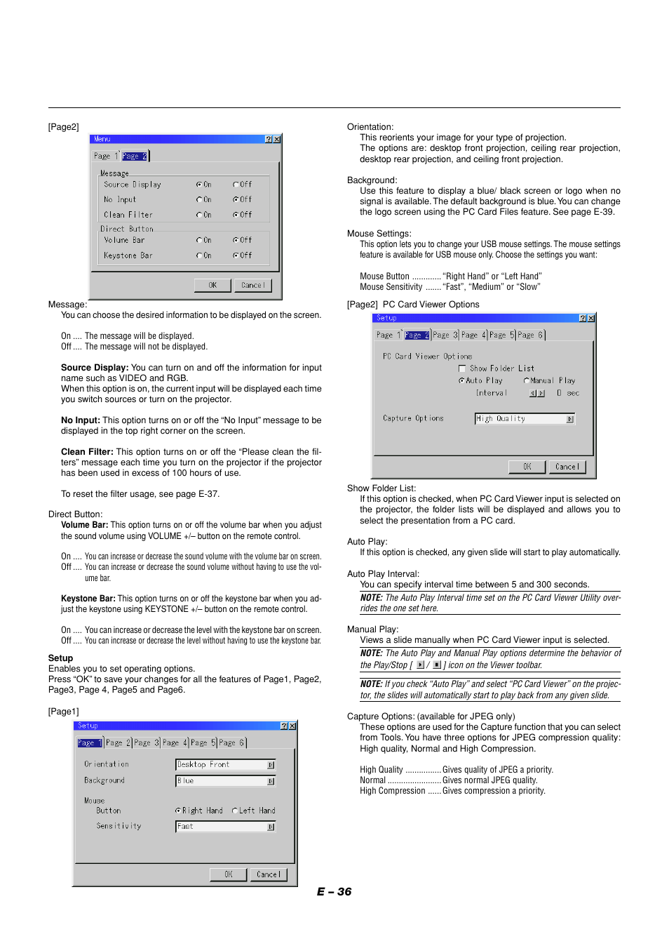 NEC MT1056 User Manual | Page 36 / 55