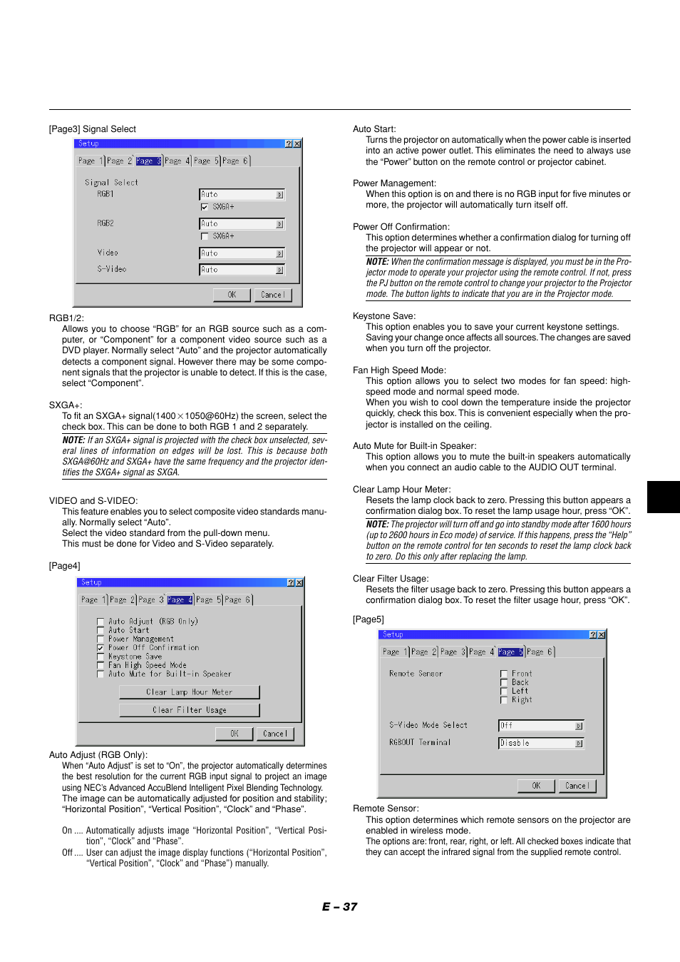 NEC MT1056 User Manual | Page 37 / 55