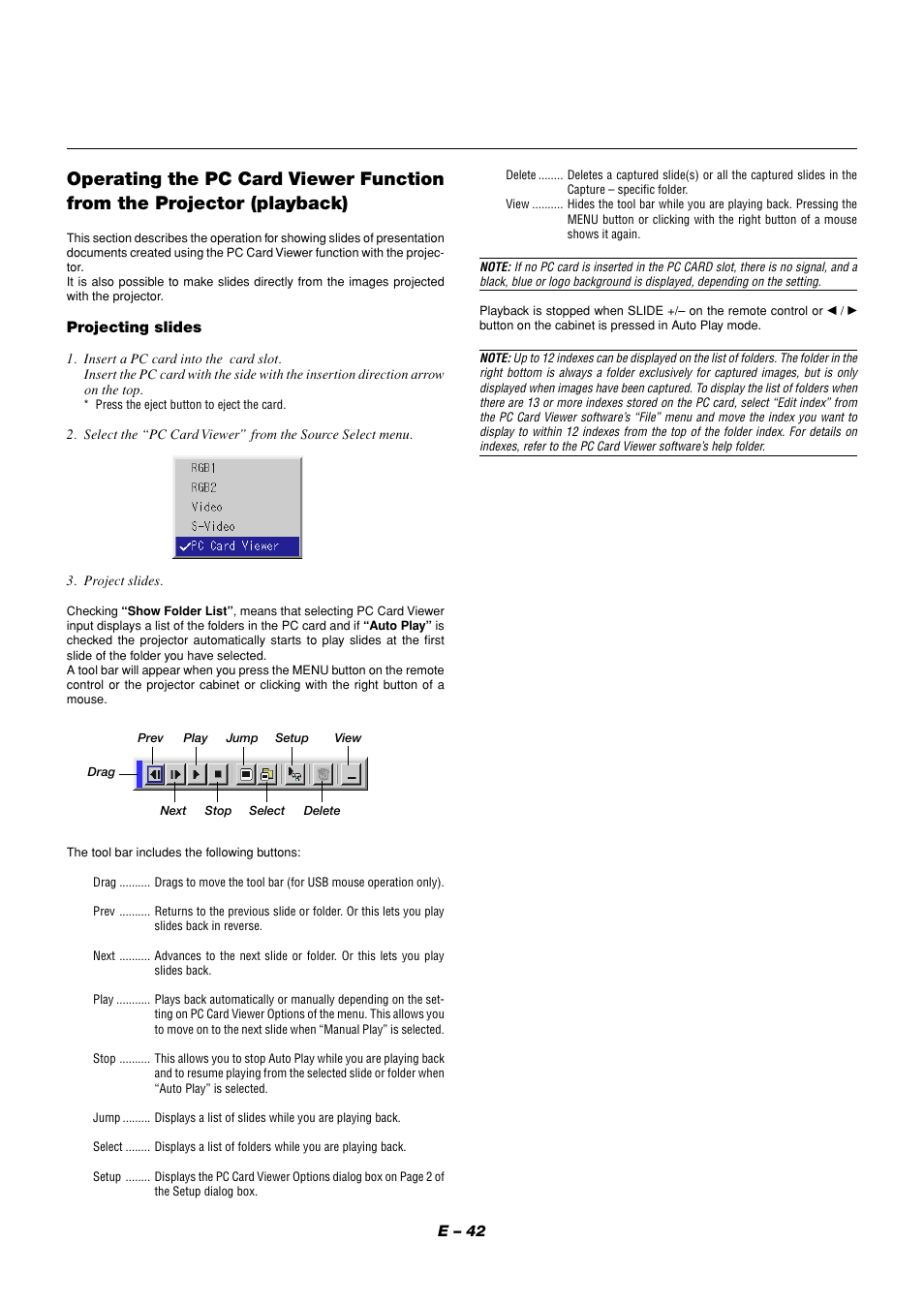 NEC MT1056 User Manual | Page 42 / 55