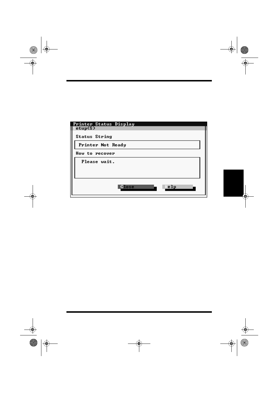 Using the status display, Using the status display -103 | NEC PAGEWORKS 8E User Manual | Page 177 / 255
