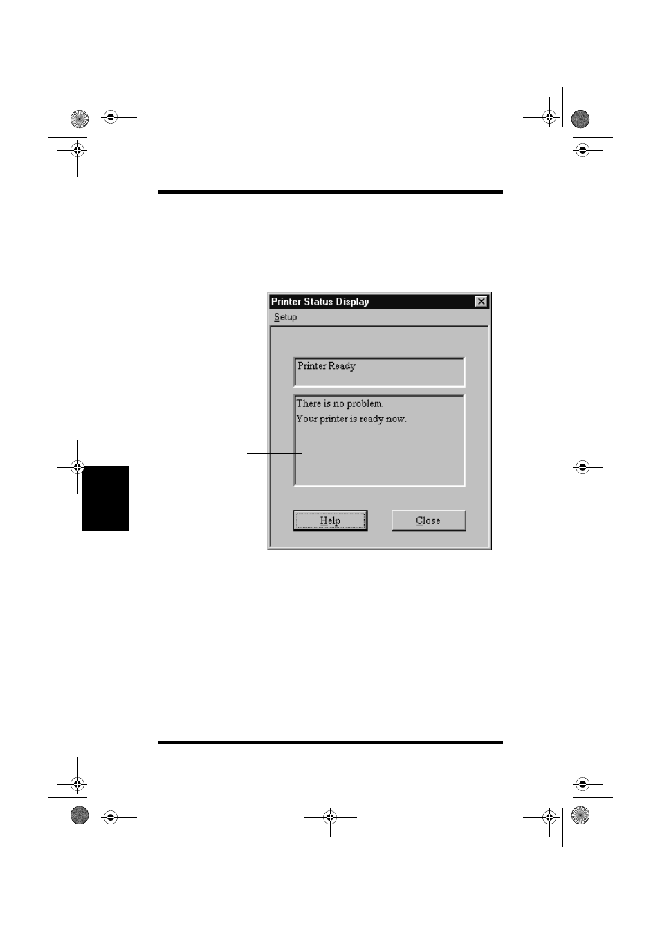 Using the status display, Using the status display -4 | NEC PAGEWORKS 8E User Manual | Page 186 / 255