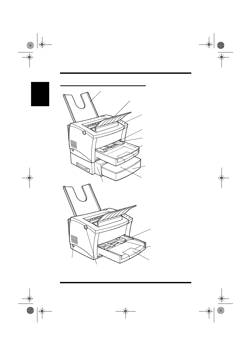 Printer parts and accessories, Printer parts and accessories -2, 2 printer parts and accessories | NEC PAGEWORKS 8E User Manual | Page 22 / 255