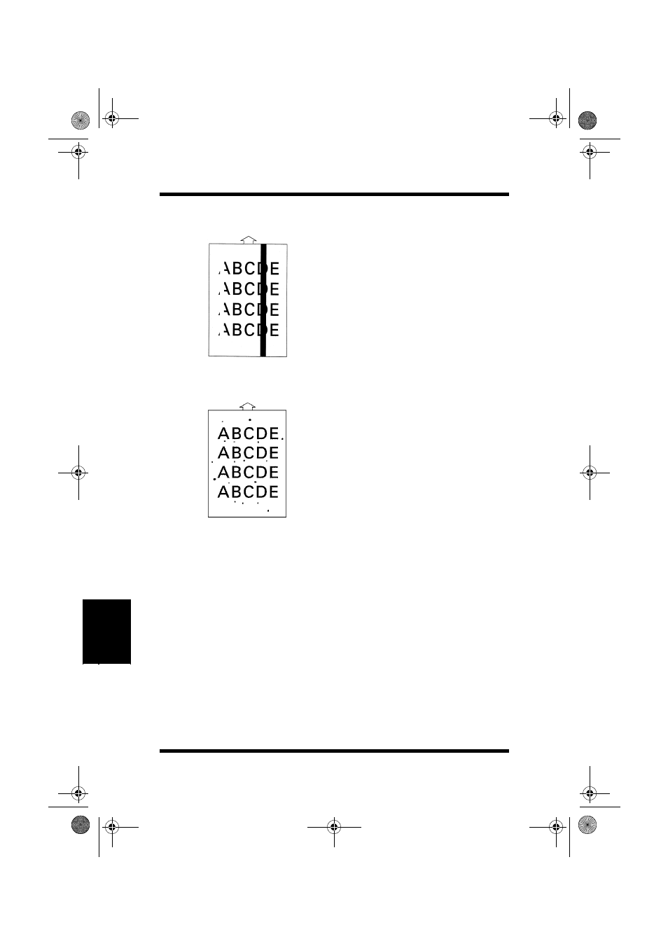 White or black line, Toner smudges, White or black line -12 | Toner smudges -12 | NEC PAGEWORKS 8E User Manual | Page 230 / 255