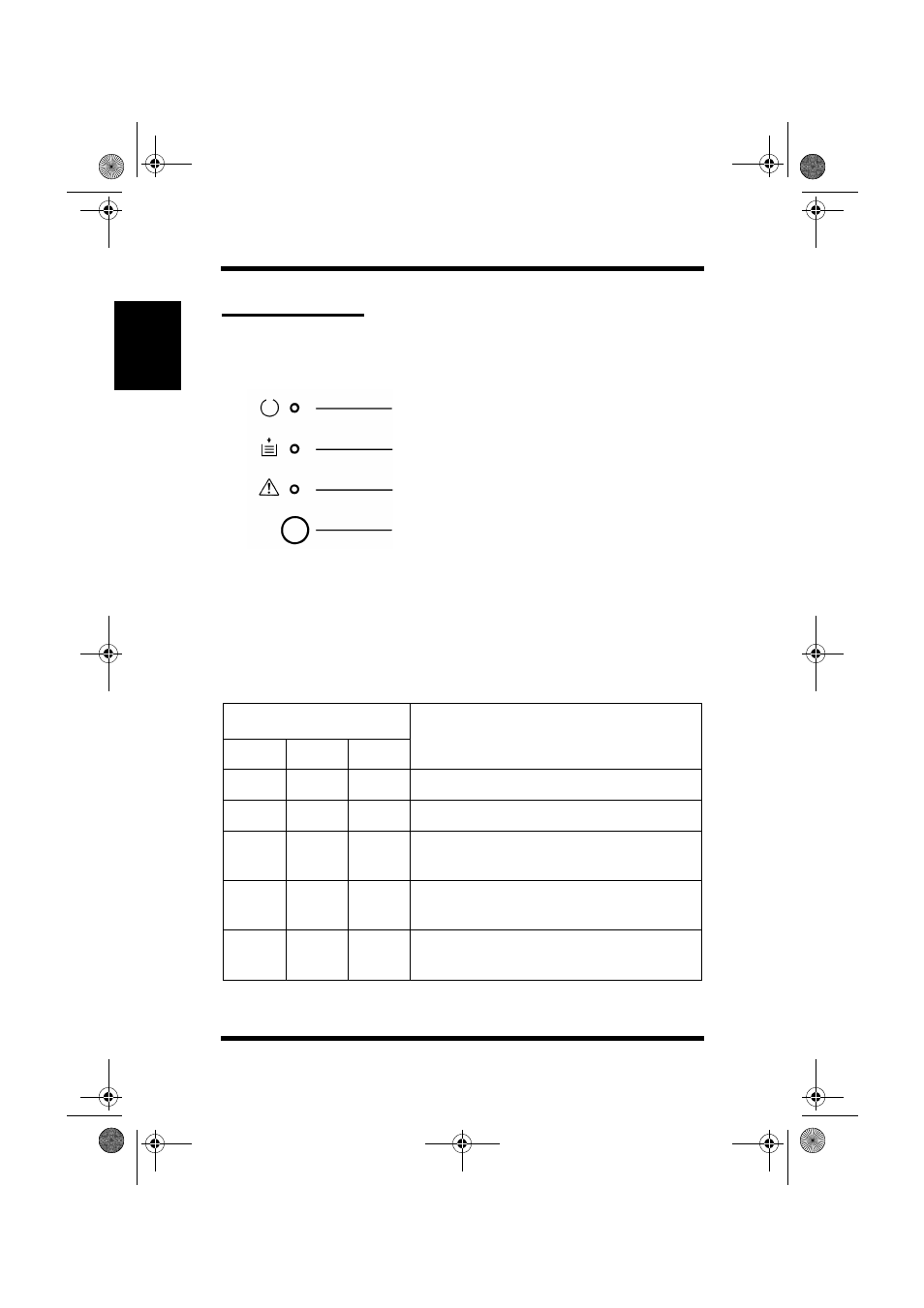 Control panel, Indicator lights, Control panel -4 | Indicator lights -4, 4 control panel | NEC PAGEWORKS 8E User Manual | Page 24 / 255