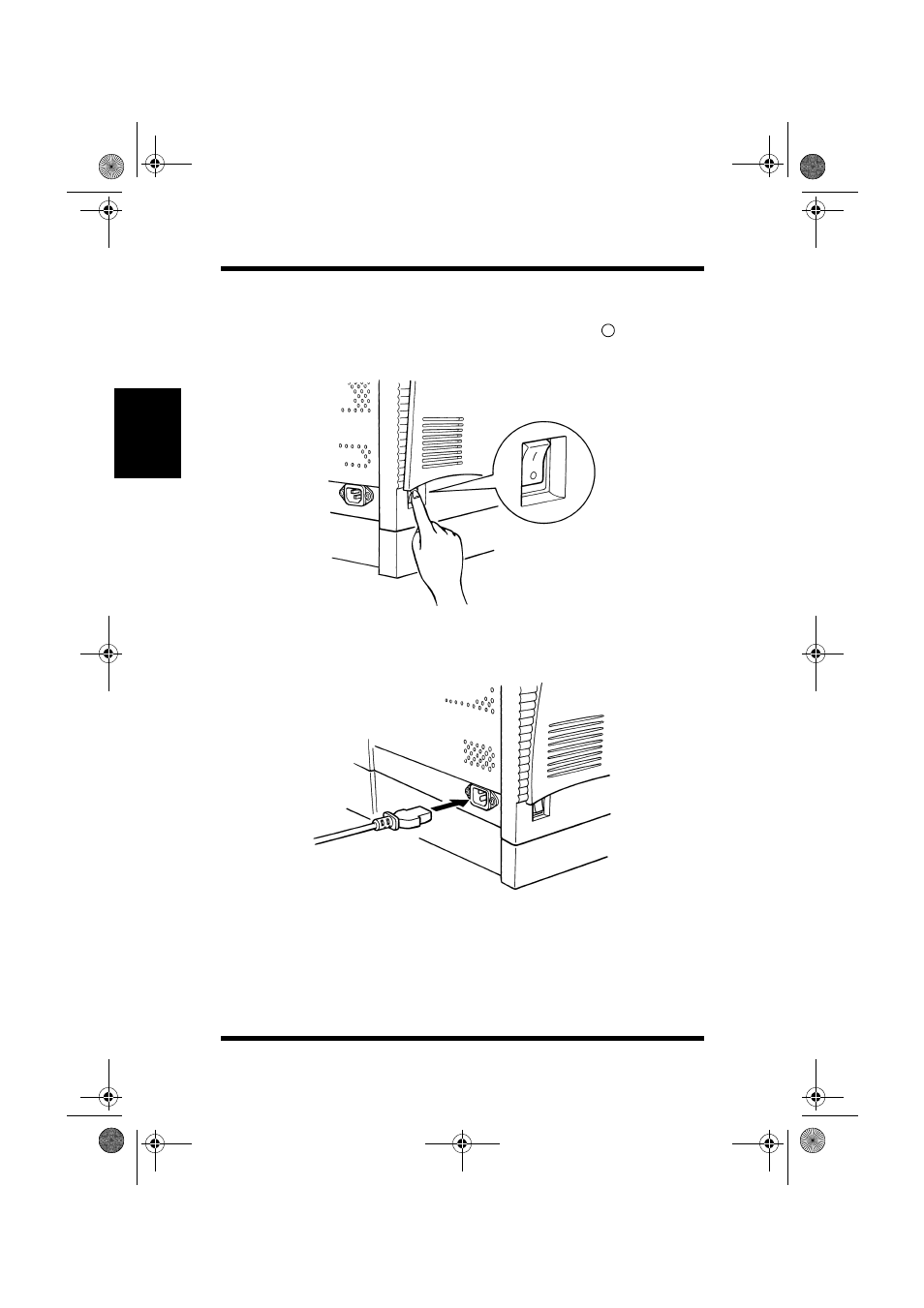 Connecting the power cord, Connecting the power cord -14 | NEC PAGEWORKS 8E User Manual | Page 44 / 255