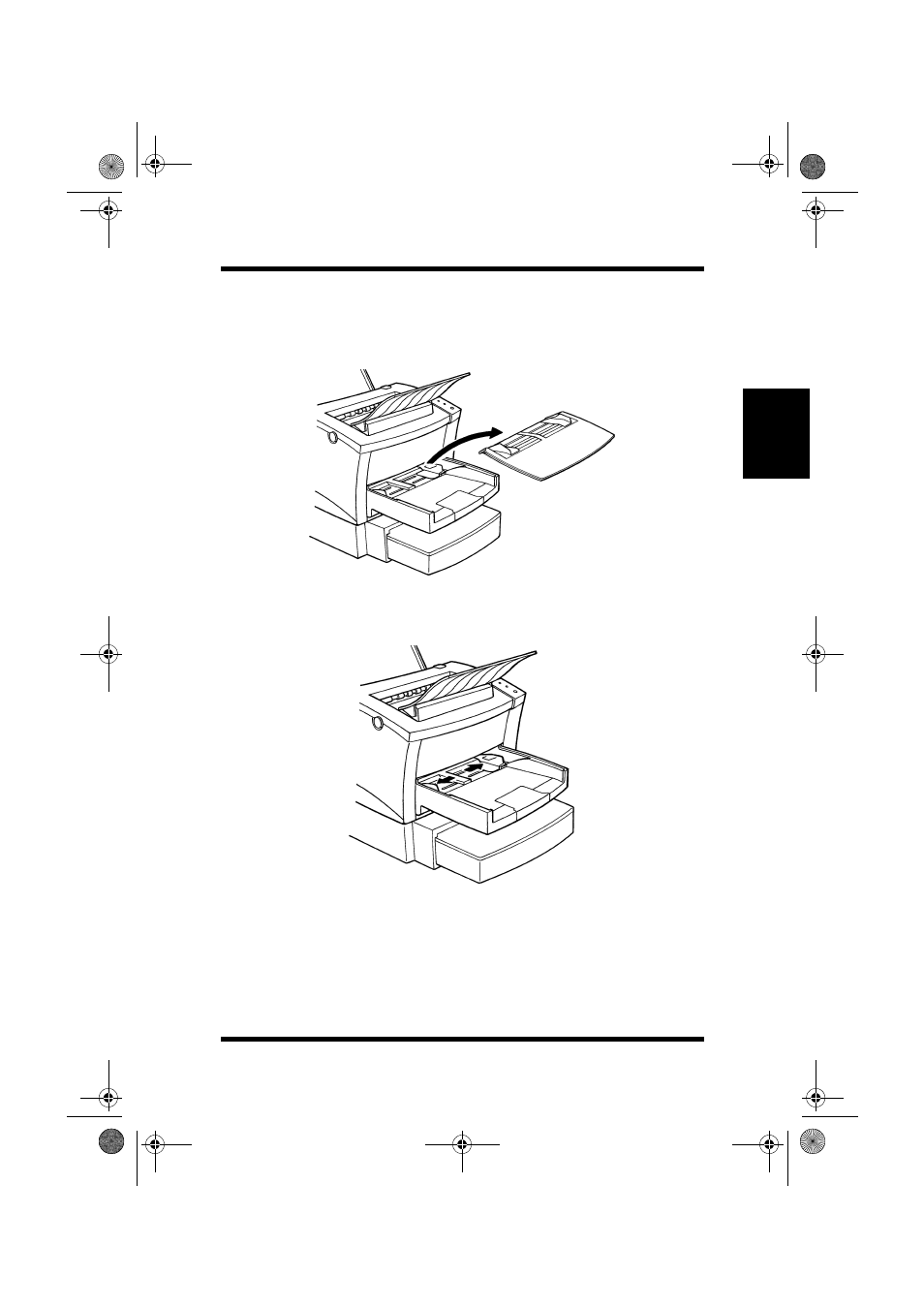 Loading paper, Loading paper -15 | NEC PAGEWORKS 8E User Manual | Page 45 / 255