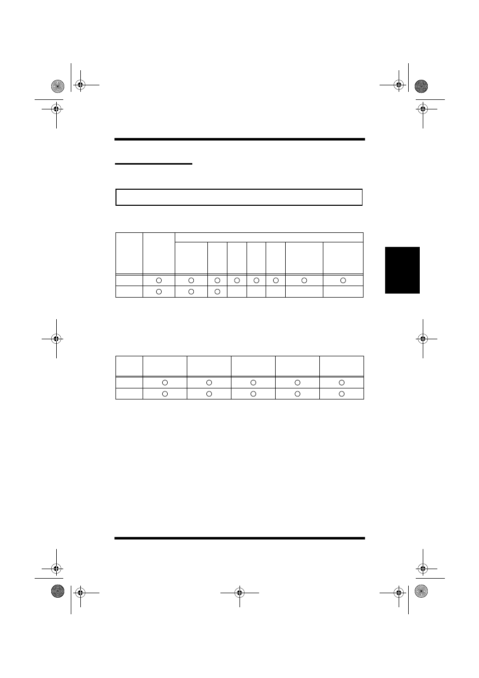 Printing paper, Type, Size | Standard size, Non-standard size (tray 1 only), Printing paper -1, Type -1, Size -1, Standard size -1, Non-standard size (tray 1 only) -1 | NEC PAGEWORKS 8E User Manual | Page 61 / 255