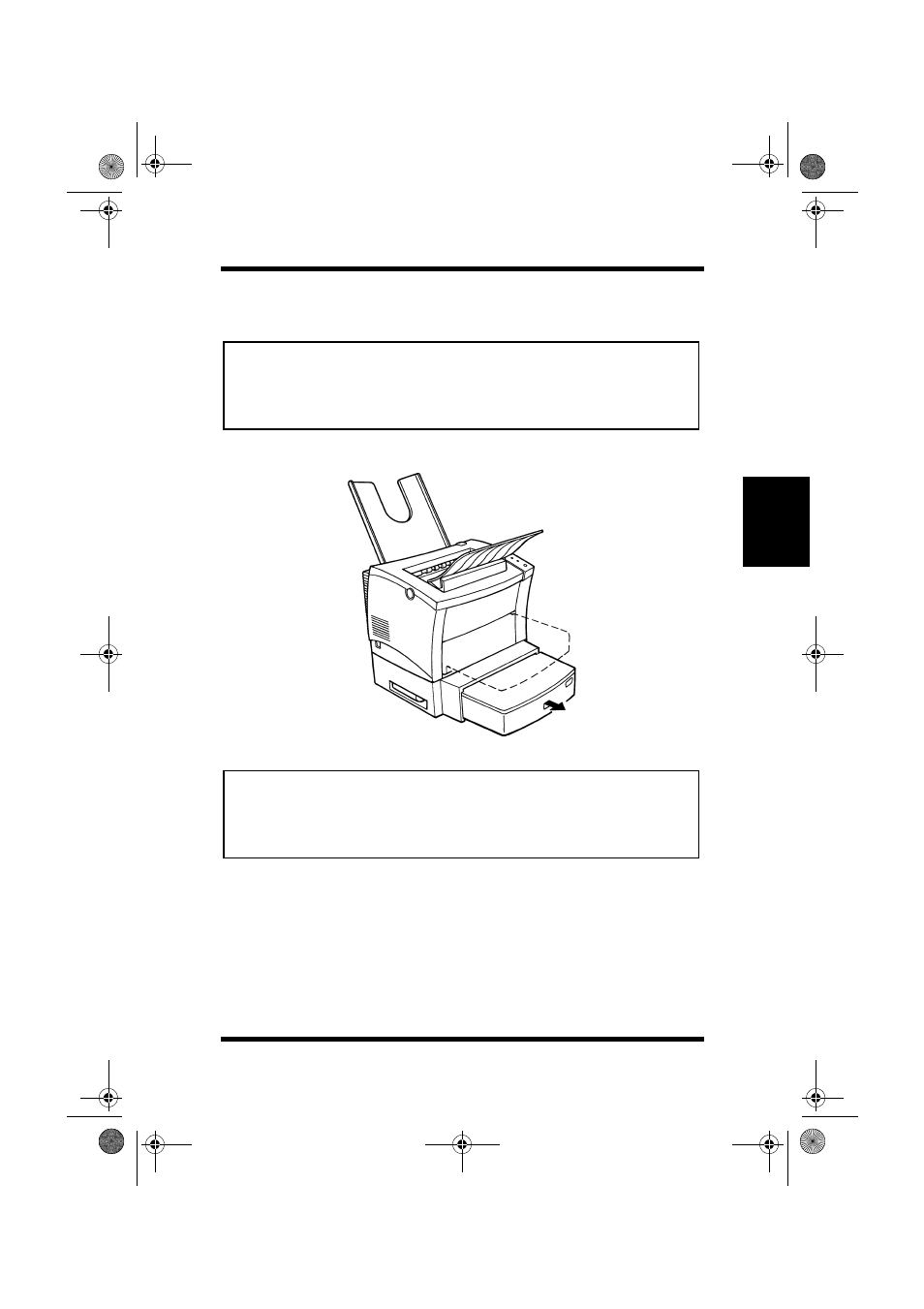 Loading paper onto tray 2, Loading paper onto tray 2 -5 | NEC PAGEWORKS 8E User Manual | Page 65 / 255