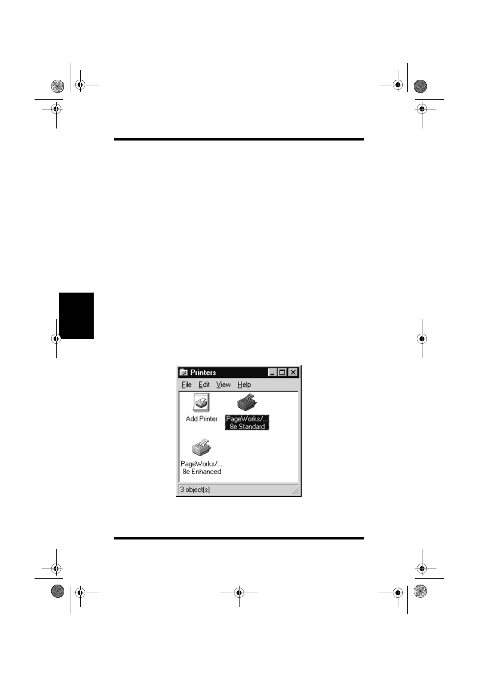 Dialog -8, Displaying the pageworks 8e driver setup dialog | NEC PAGEWORKS 8E User Manual | Page 82 / 255