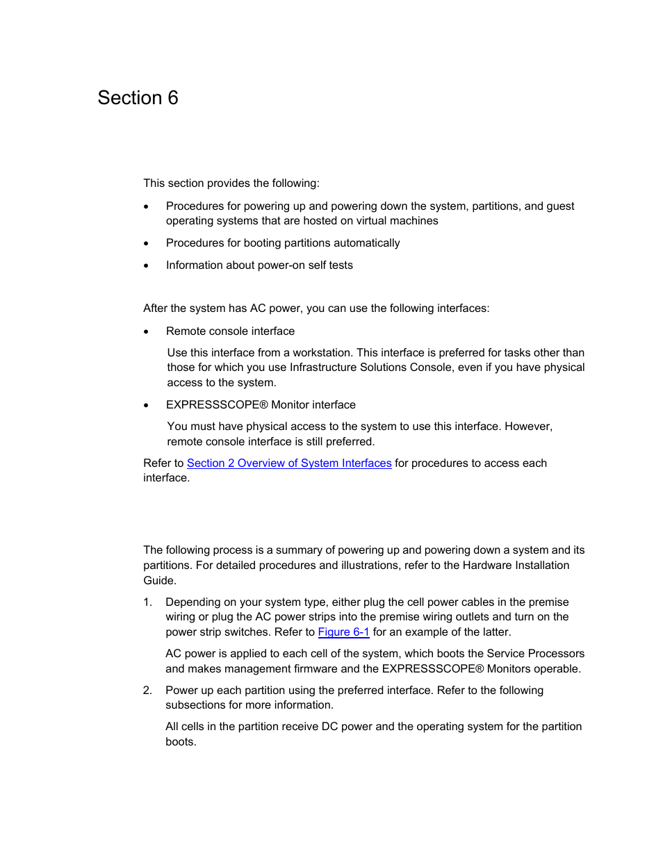 Applying and removing power and booting partitions, Powering up or powering down process | NEC ExpressA1160 User Manual | Page 127 / 252