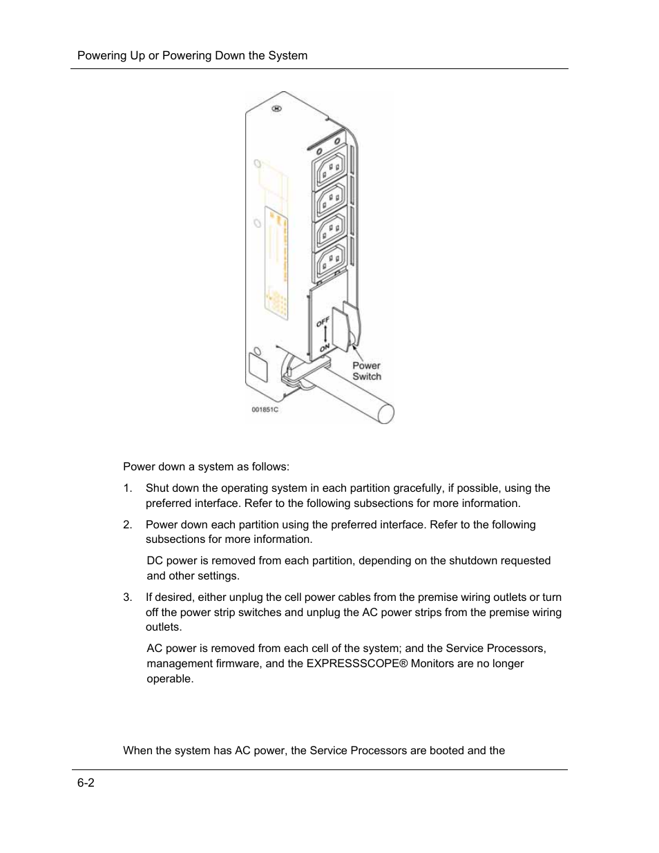 Powering up or powering down the system | NEC ExpressA1160 User Manual | Page 128 / 252