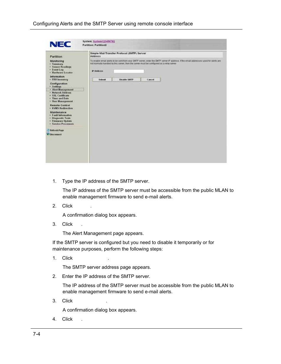 NEC ExpressA1160 User Manual | Page 138 / 252