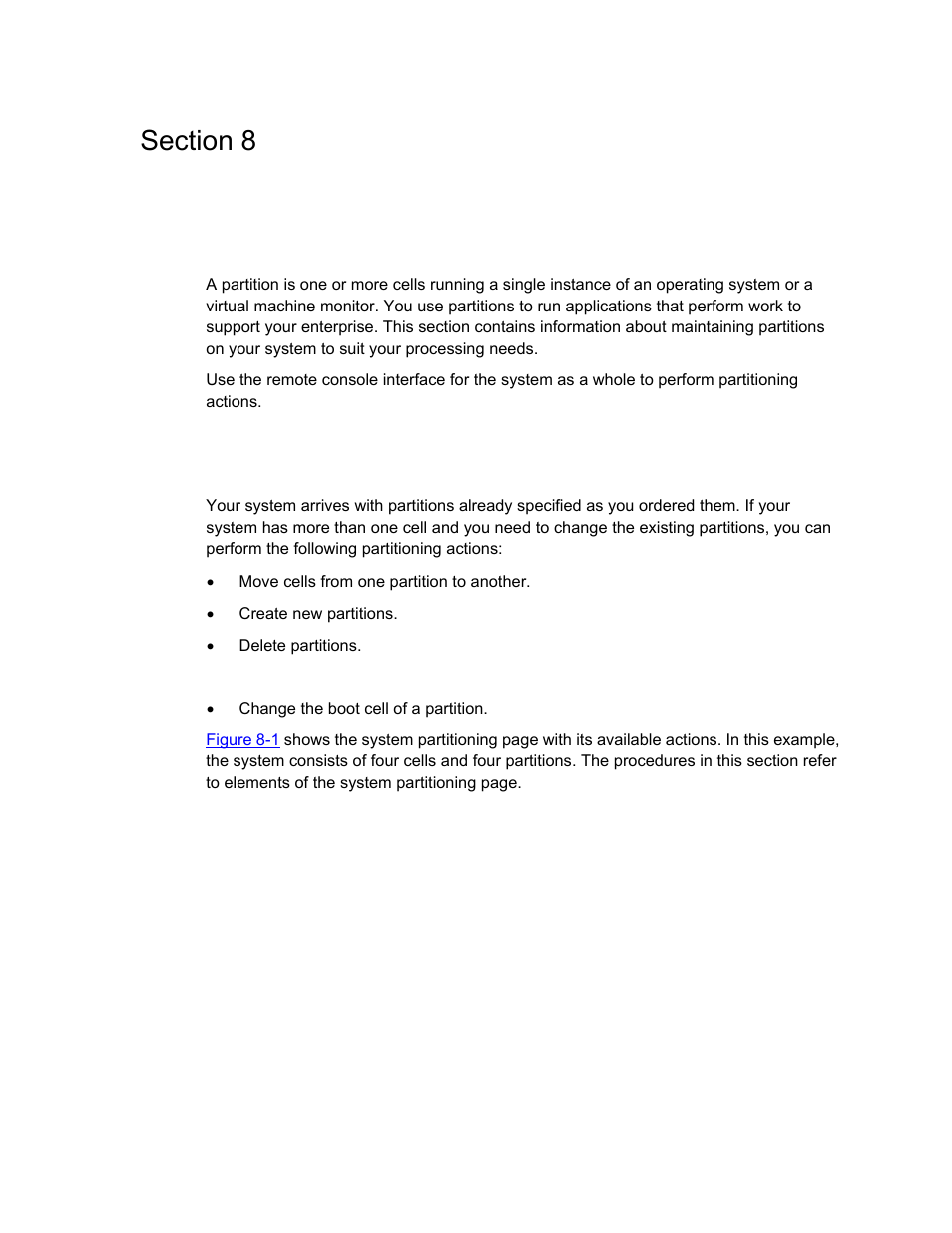 Performing partitioning actions, Overview of partitioning | NEC ExpressA1160 User Manual | Page 151 / 252
