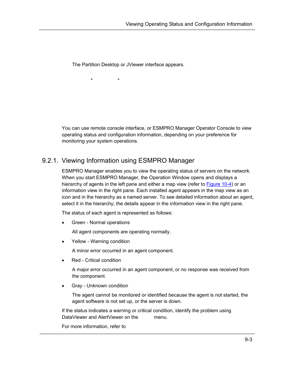 Viewing information using esmpro manager | NEC ExpressA1160 User Manual | Page 165 / 252